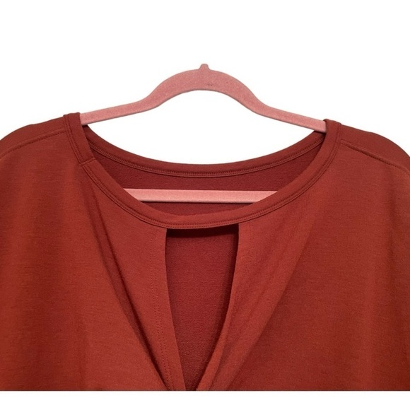 Old Navy Rust Colored Open Back Sweatshirt Size Extra Large (XL) - Picture 5 of 7